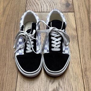 Vans Black and White Checkered Sneakers